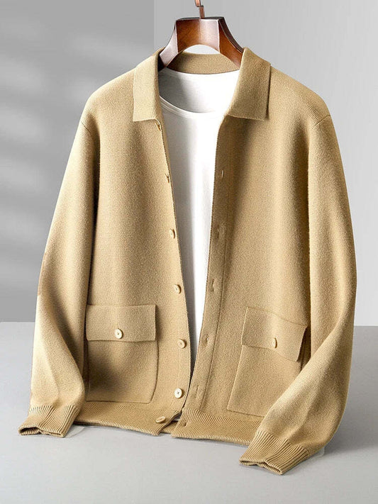 Larkhill Merino Wool Cardigan