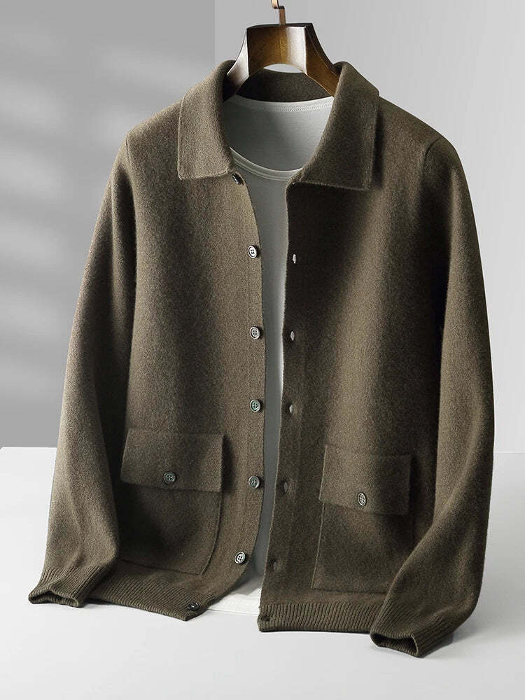 Larkhill Merino Wool Cardigan