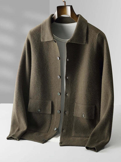 Larkhill Merino Wool Cardigan