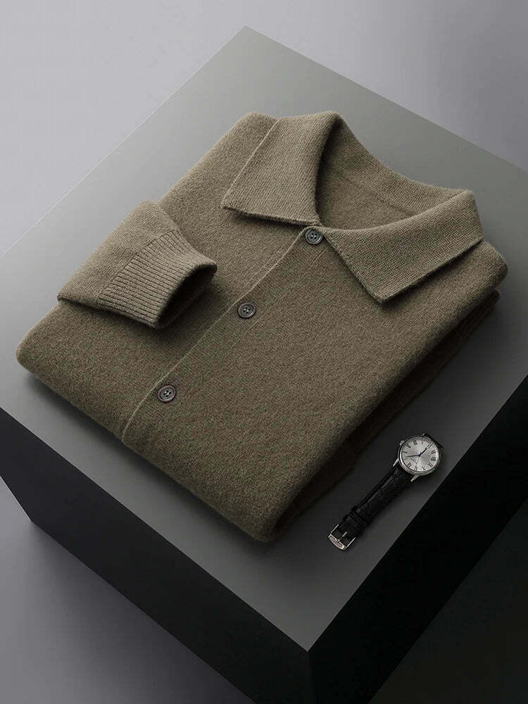 Larkhill Merino Wool Cardigan