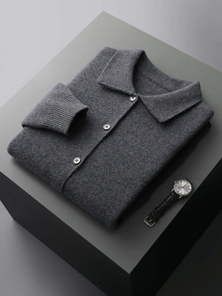 Larkhill Merino Wool Cardigan