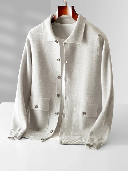 Larkhill Merino Wool Cardigan
