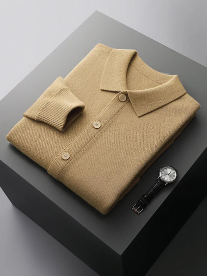Larkhill Merino Wool Cardigan