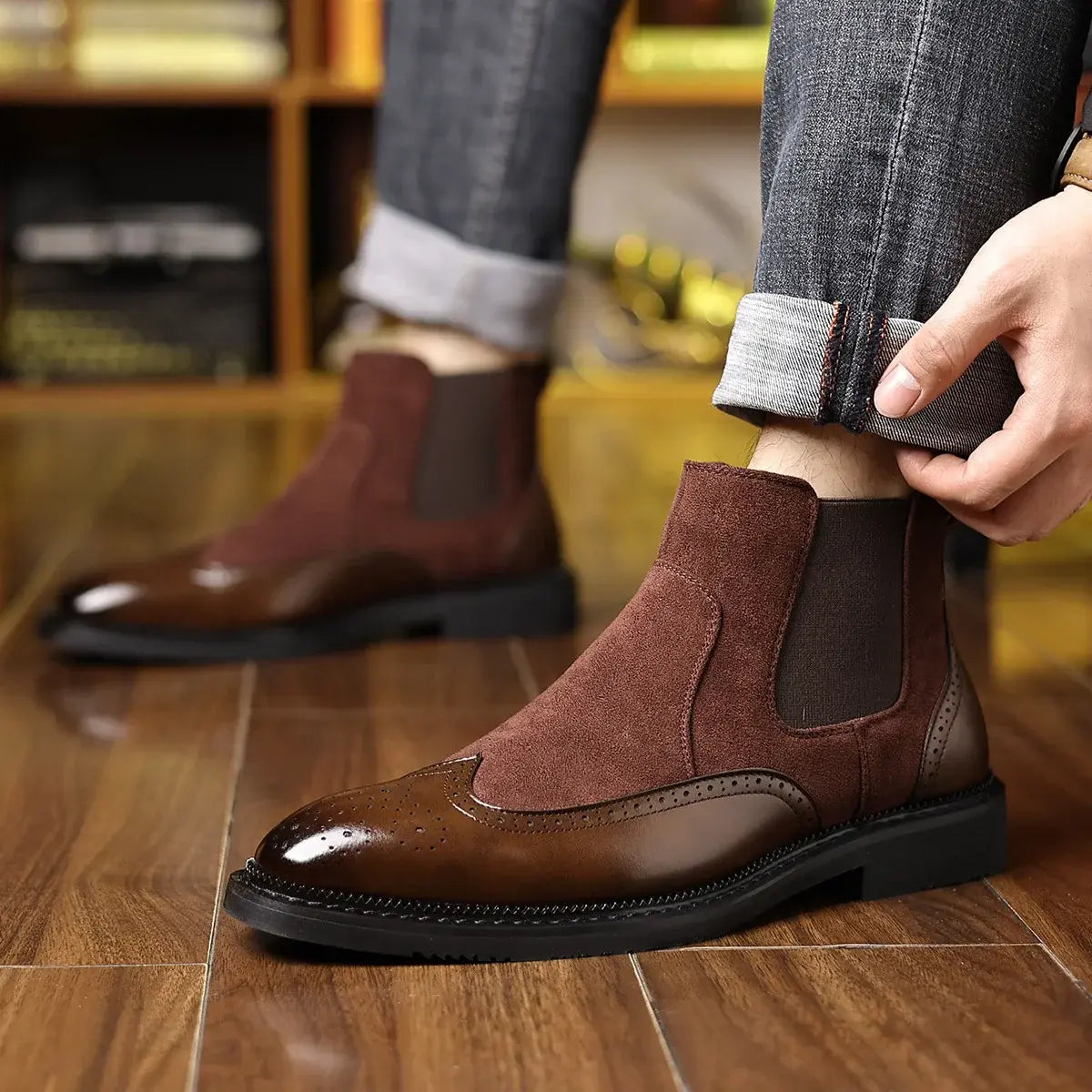 Lorenzo Chelsea Brogues