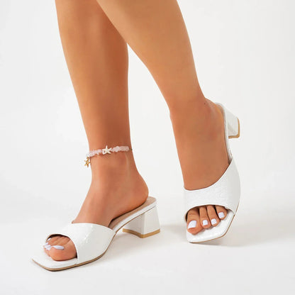 Monroe Block Heels