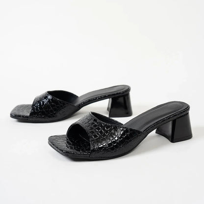 Monroe Block Heels