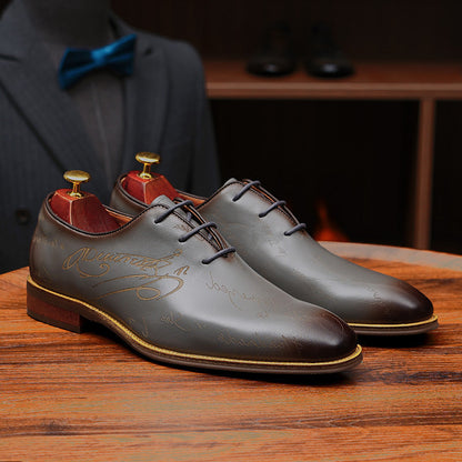 Montegrave Leather Oxfords