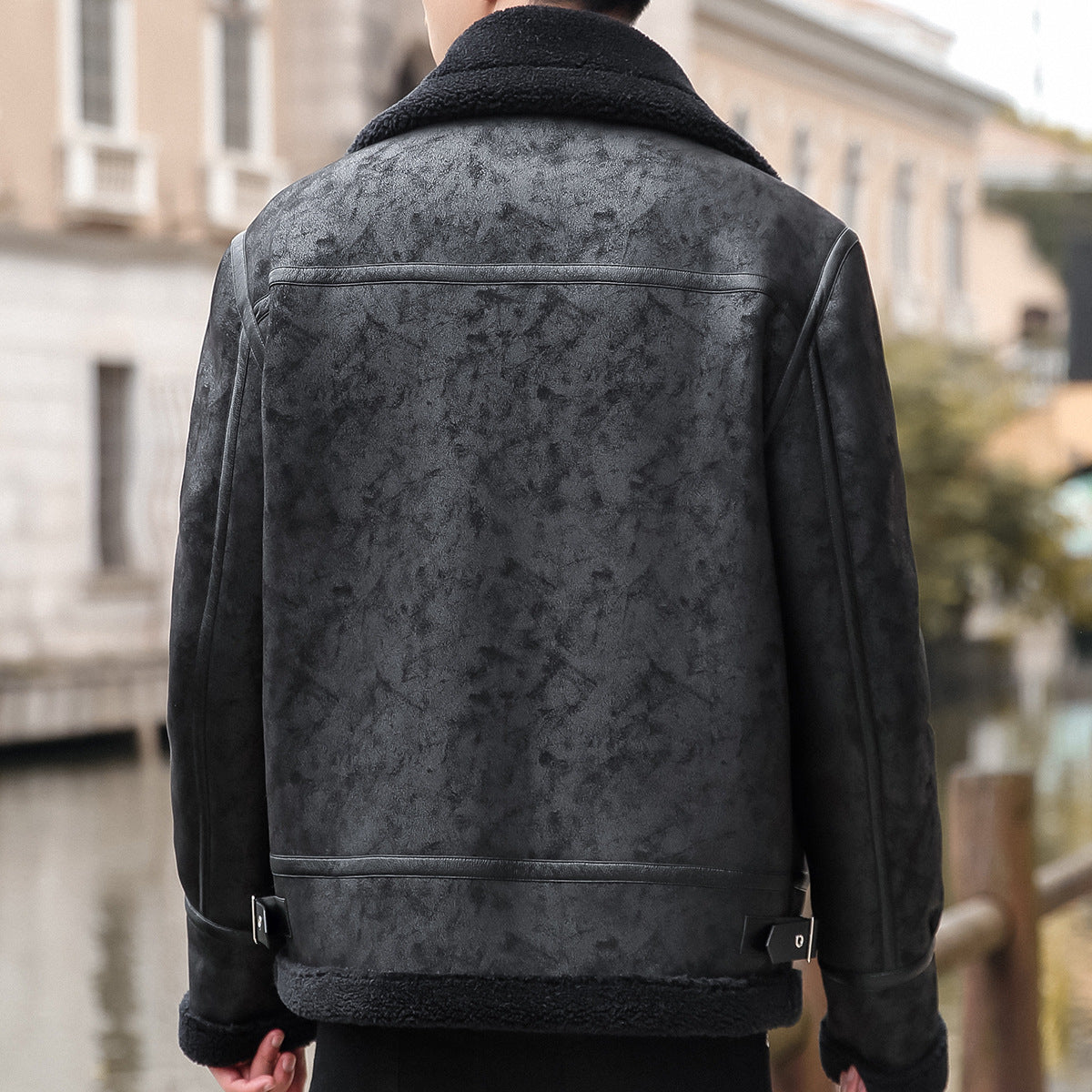 Giuliano Leather Coat