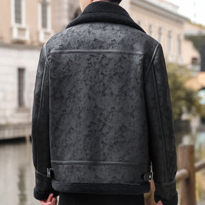 Giuliano Leather Coat