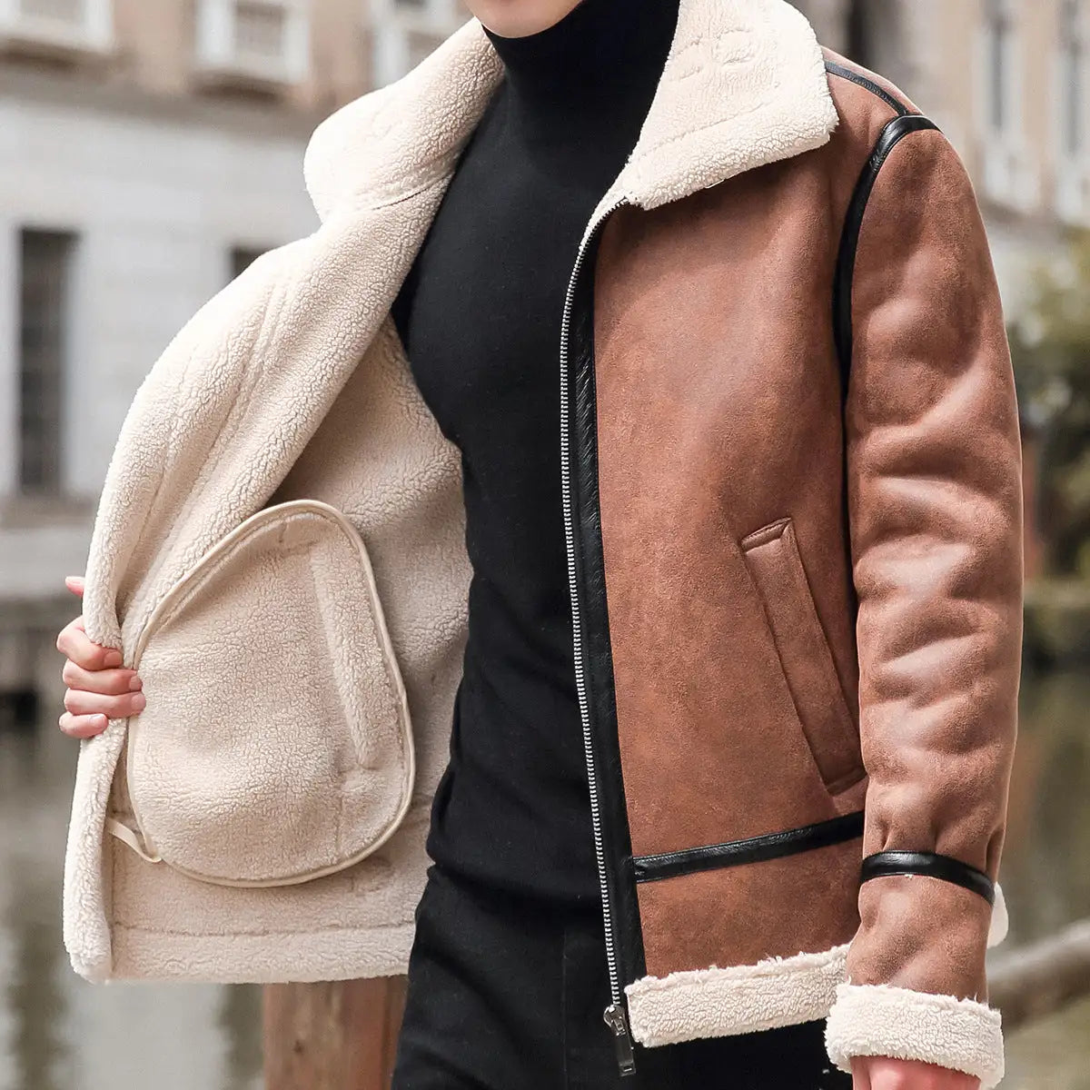 Ravenscroft Leather Coat