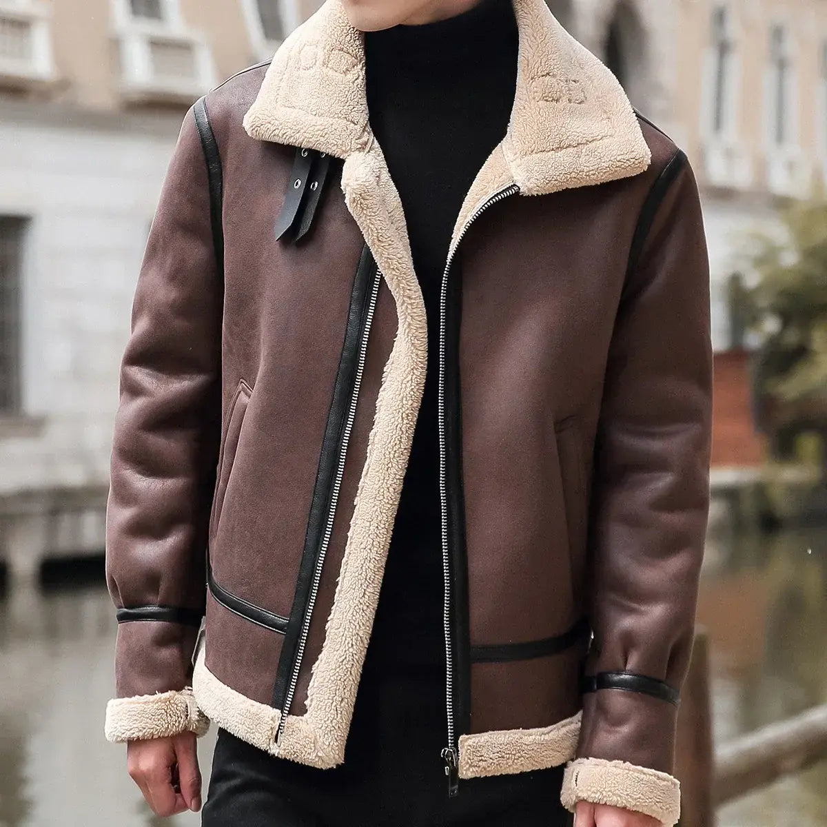 Ravenscroft Leather Coat