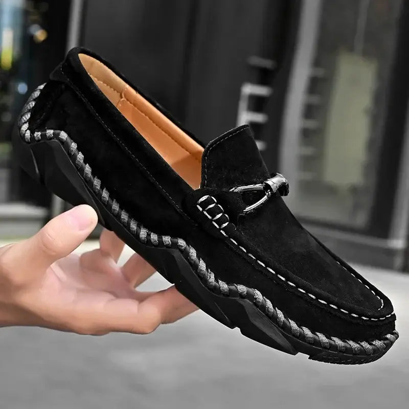 Riviera Sottile Leather Loafers