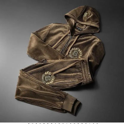 Royal Crest Velour Set