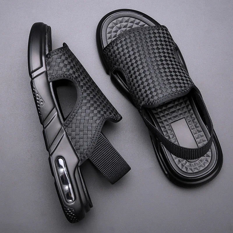 Blackline Cushioned Sandals - Axel Ross