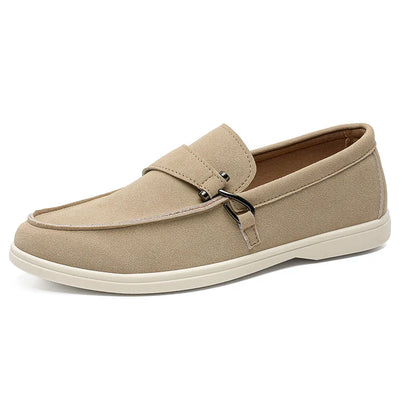 Luciano Suede Loafers - Axel Ross