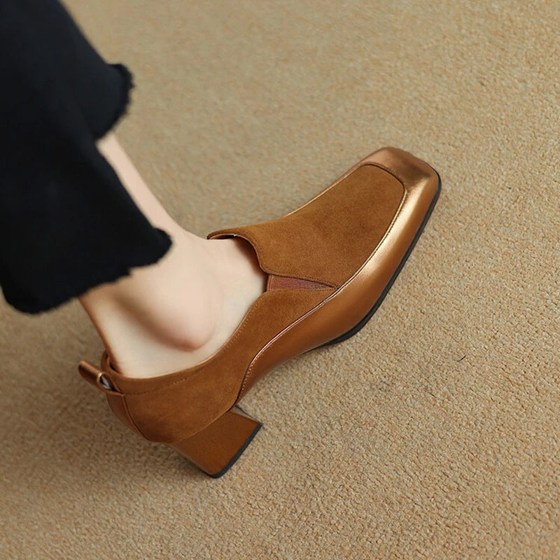 Valencia Genuine Leather Pump