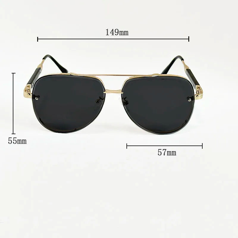 "Monte Carlo" Aviator Sunglasses - Axel Ross