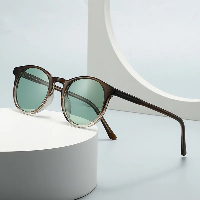 "Sundrift" Classic Round Sunglasses - Axel Ross