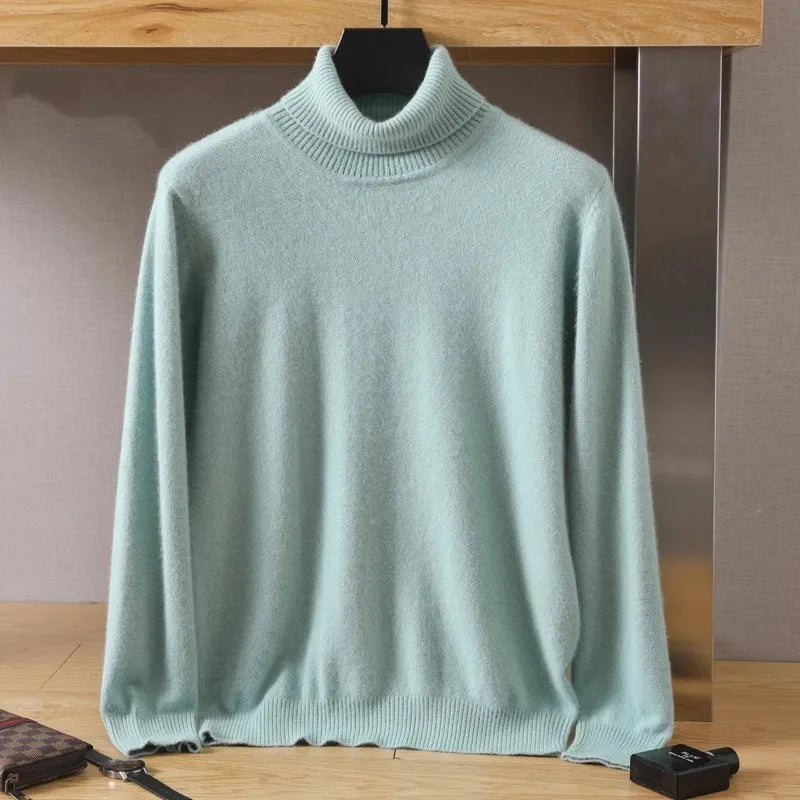 Leonardo Cashmere Turtleneck - Axel Ross