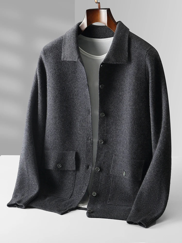 Alden Merino Wool Cardigan