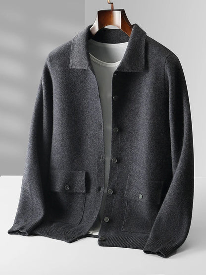Alden Merino Wool Cardigan