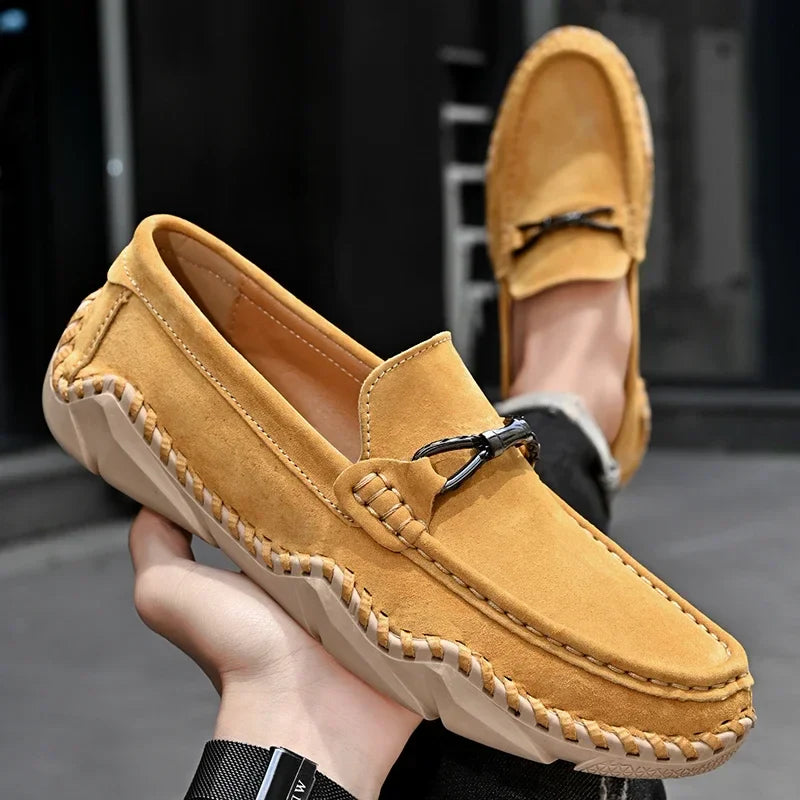 Napoli Leather Loafers - Axel Ross