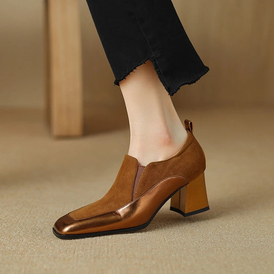 Valencia Genuine Leather Pump
