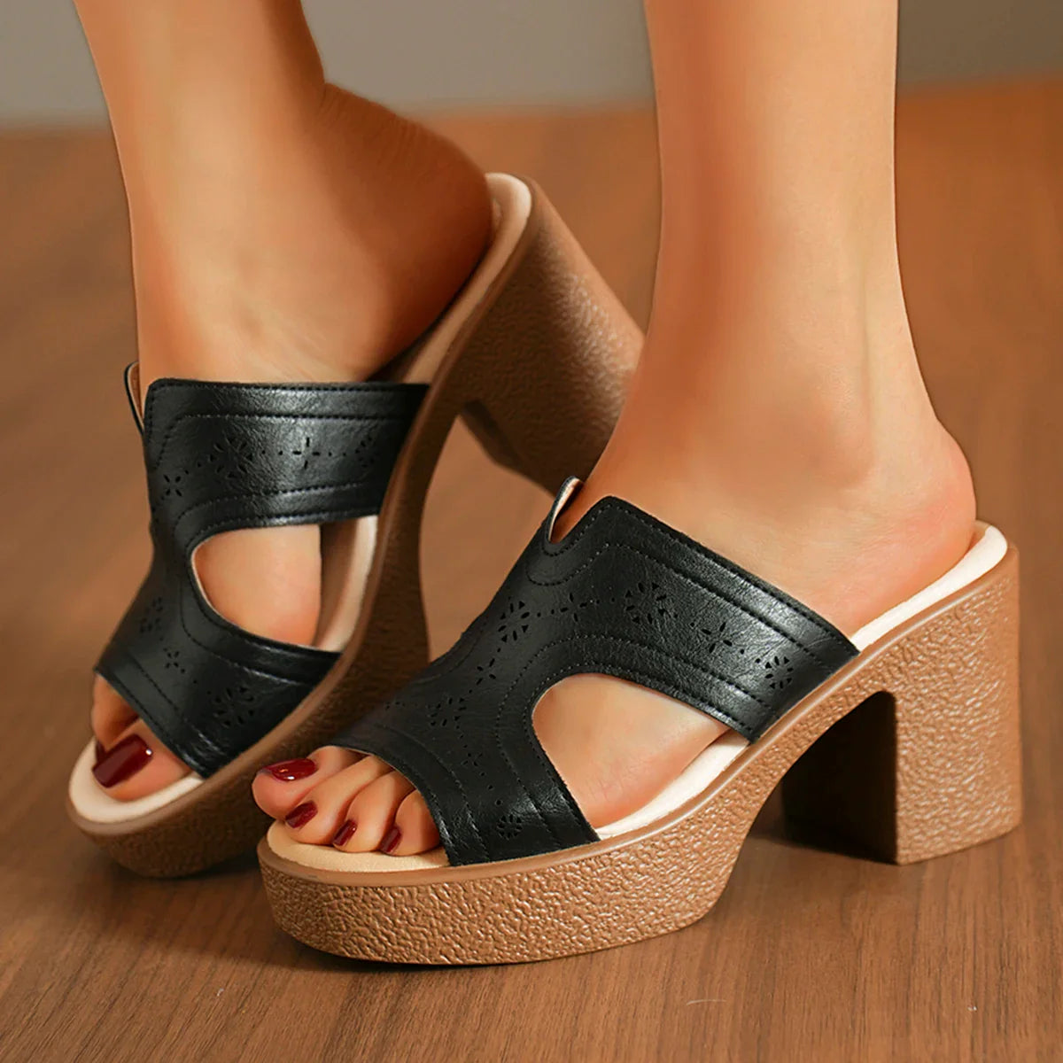 Vienna Comfort Wedges - Axel Ross