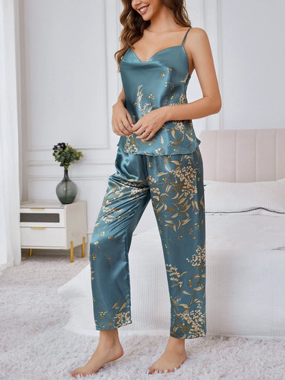 Silky Bloom Lounge Set - Axel Ross