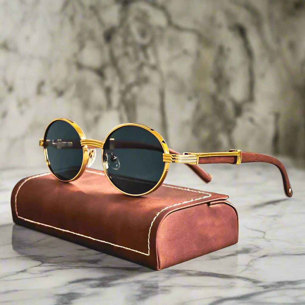 "Rosselli" - Premium Oval Sunglasses - Axel Ross