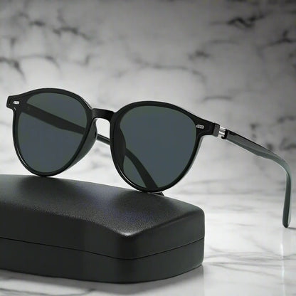 "New York" Round-Frame Sunglasses - Axel Ross