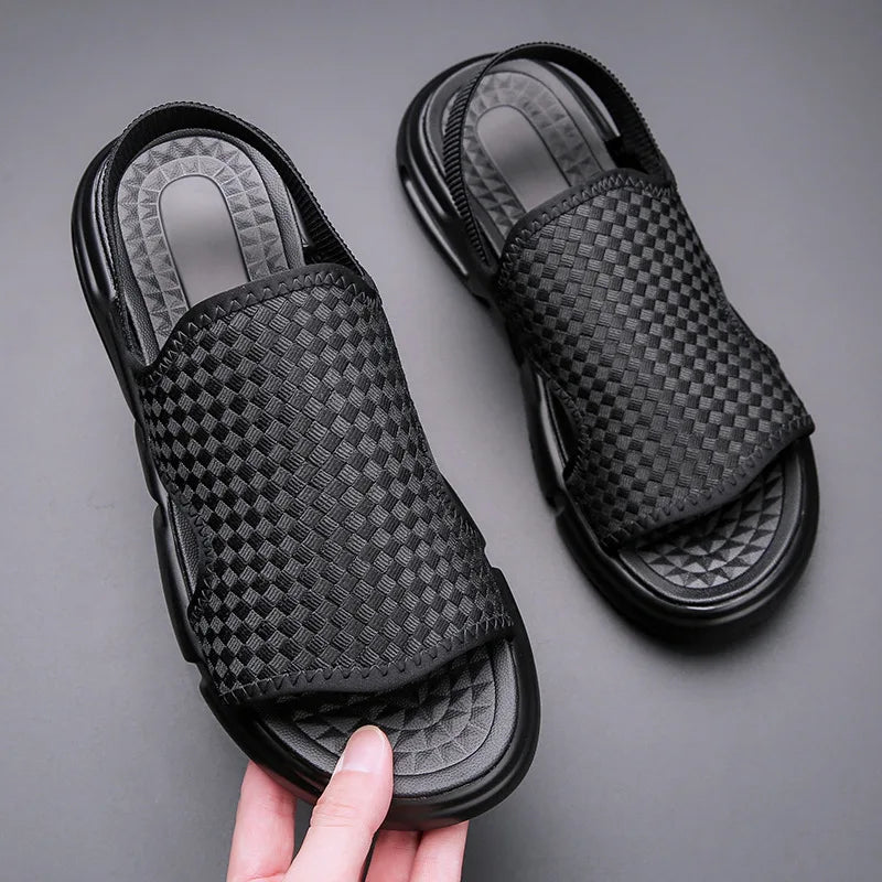 Blackline Cushioned Sandals - Axel Ross
