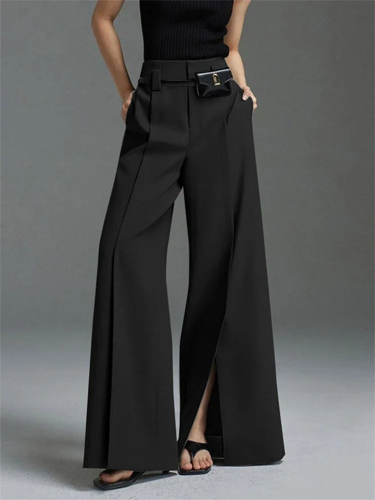 Linea Aurea Slit Trousers - Axel Ross