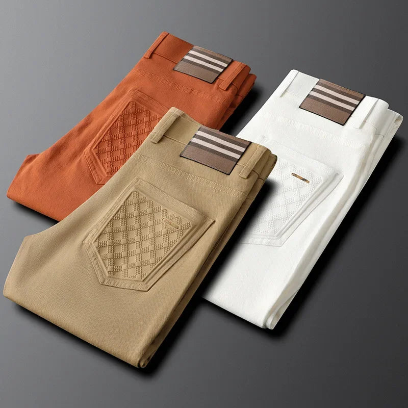 Hamilton Cotton Trousers - Axel Ross