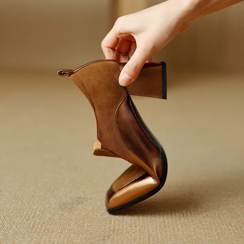 Valencia Genuine Leather Pump