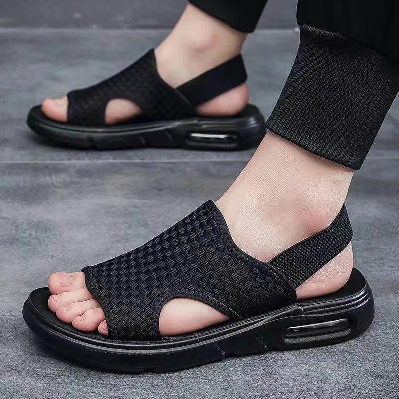 Blackline Cushioned Sandals - Axel Ross
