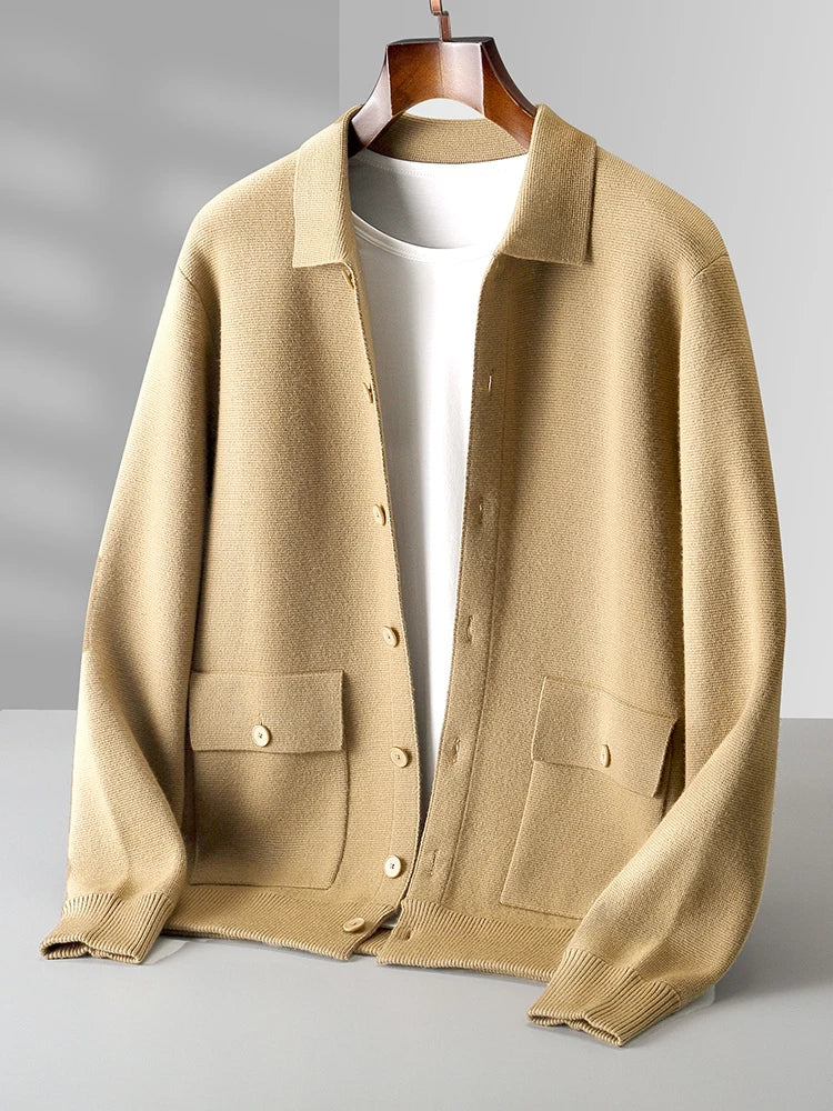 Alden Merino Wool Cardigan