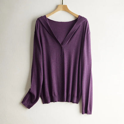 Aurora Cashmere Cardigan