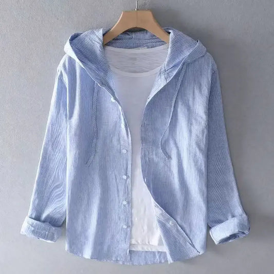 Cielo Mare Hooded Shirt