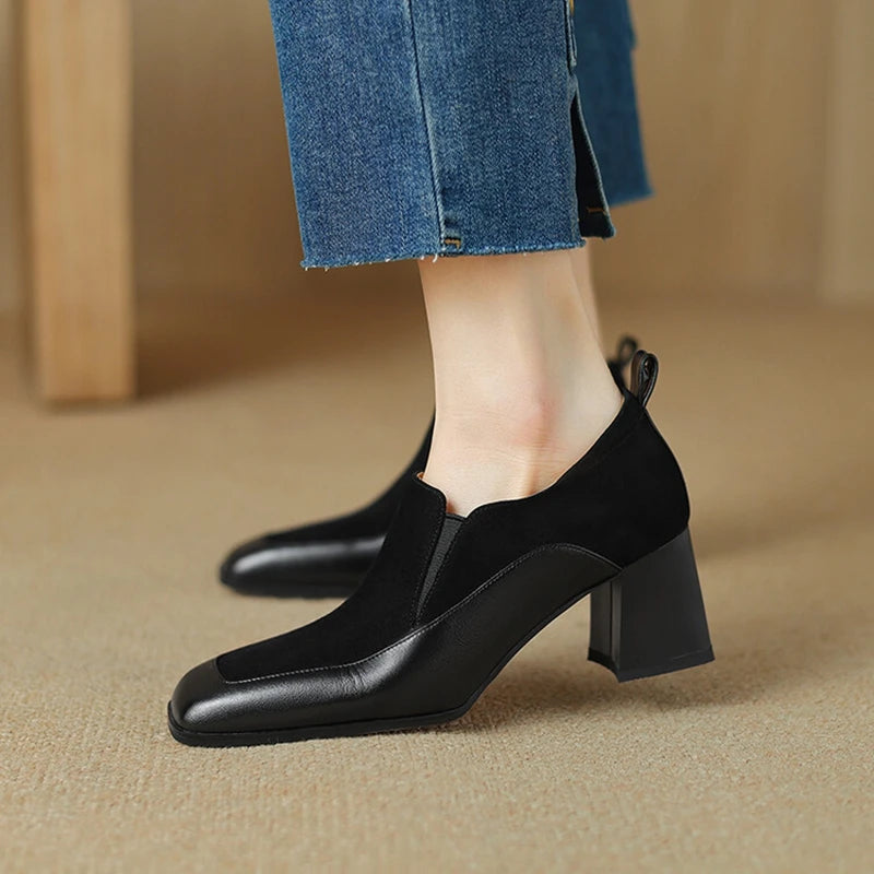 Valencia Genuine Leather Pump