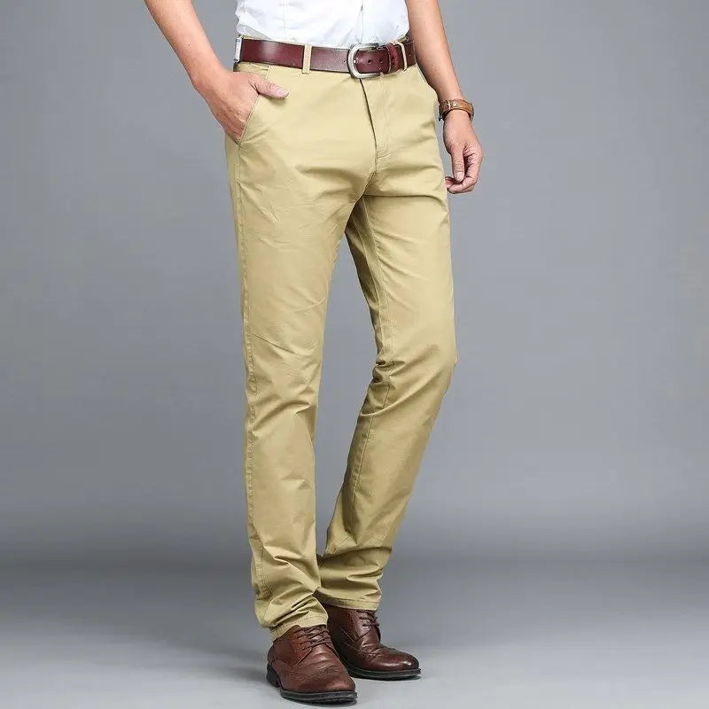Claybourne Cotton Trousers - Axel Ross