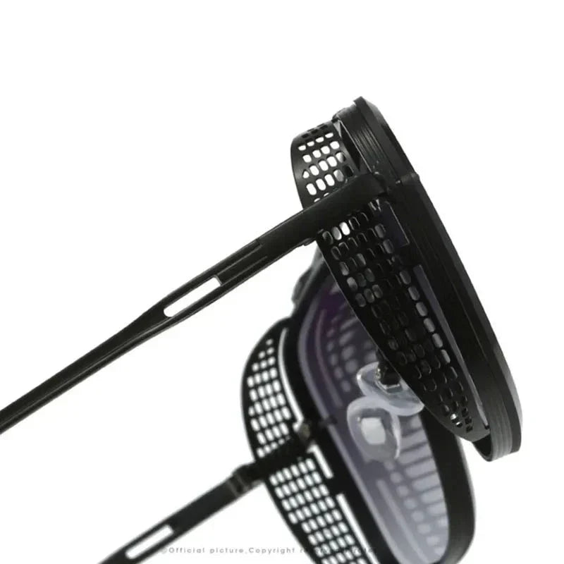 Alessio™ Metal Steampunk Sunglasses - Axel Ross