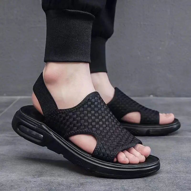 Blackline Cushioned Sandals - Axel Ross