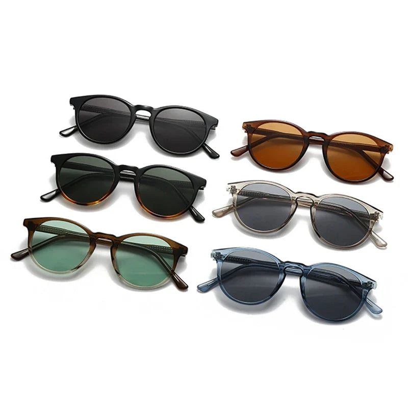 "Sundrift" Classic Round Sunglasses - Axel Ross