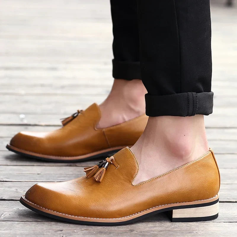 Milano Tassel Loafers - Axel Ross