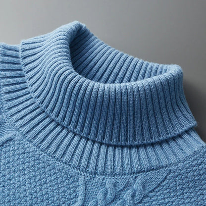 Montclair Diamond Knit Wool Sweater