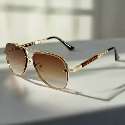 "Monte Carlo" Aviator Sunglasses - Axel Ross