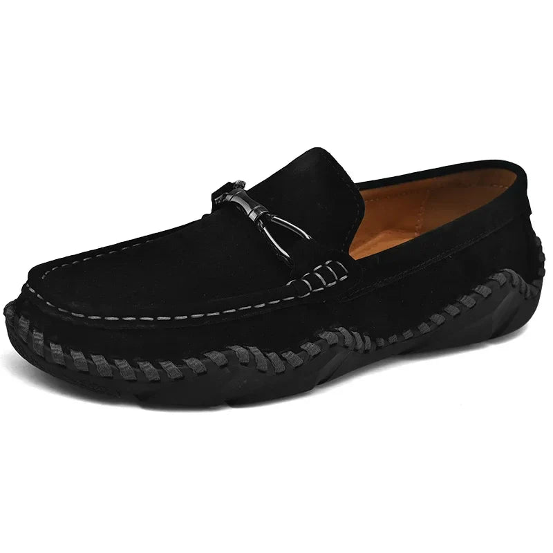 Napoli Leather Loafers - Axel Ross