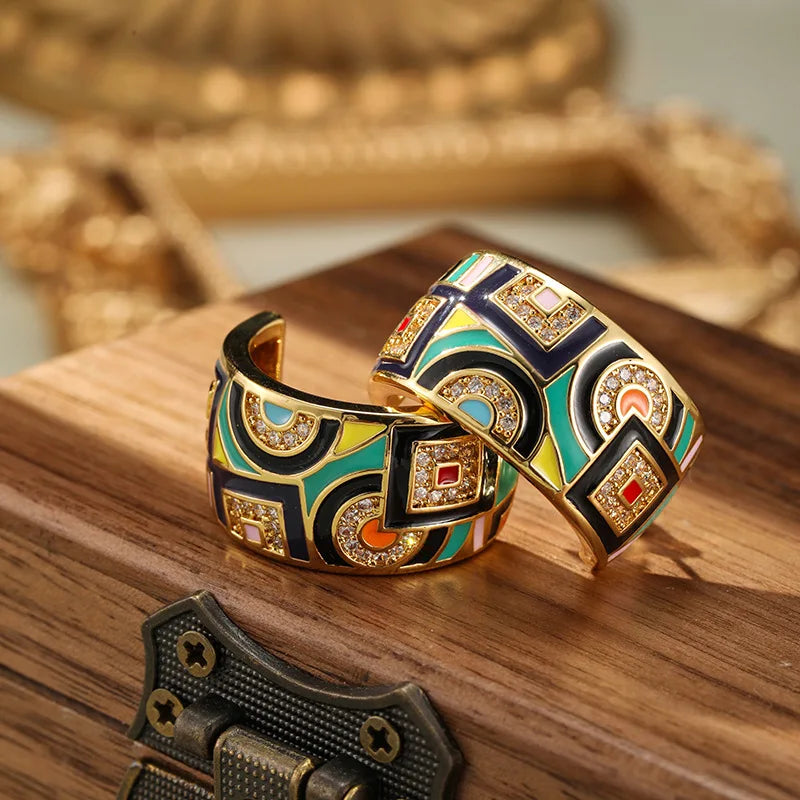 Mosaic Muse™ Earrings - Axel Ross