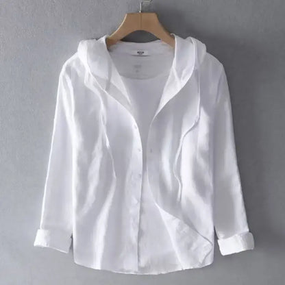 Cielo Mare Hooded Shirt